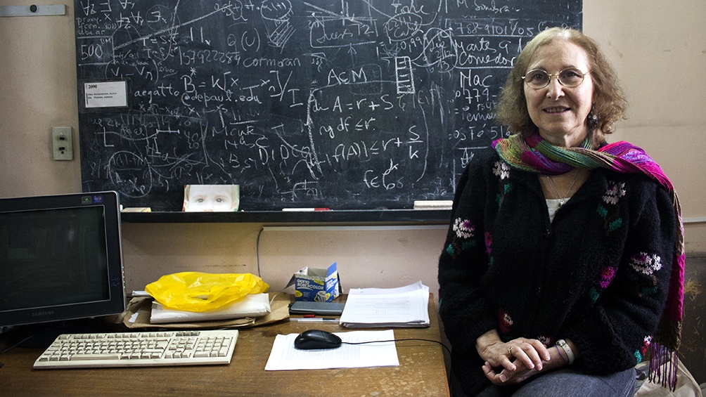 Entre las cinco ganadoras del premio mundial: una matemática argentina