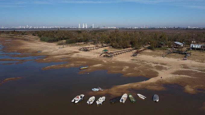 Se registró el repunte mas alto en cuatro meses del río Paraná