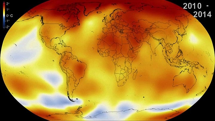 Cambio climático: estudian instalar una “media sombra” en la atmósfera
