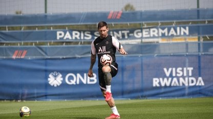 Scaloni sonríe: Messi entrenó en el PSG y apunta a jugar el domingo por la liga
