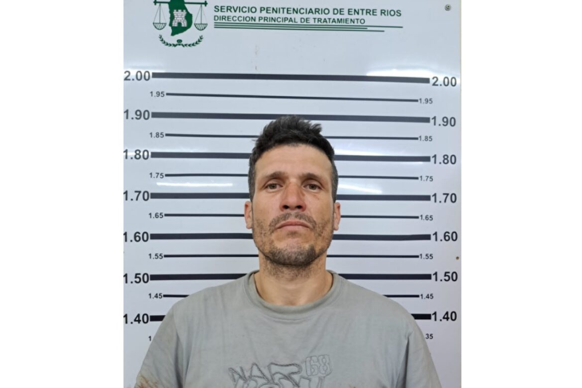 Violencia de género: recapturaron a un preso en Paraná, dijo que “quería casarse”