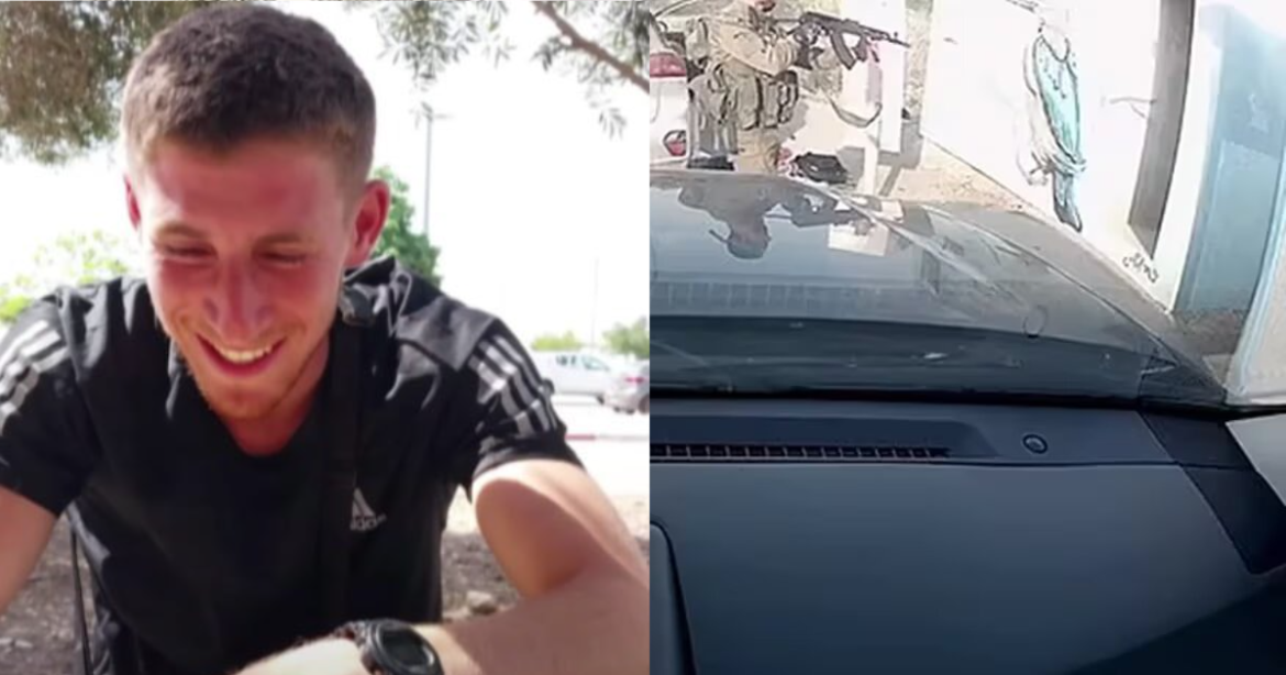 Video: El héroe que repelió 7 granadas de Hamas y salvó a un grupo de refugiados