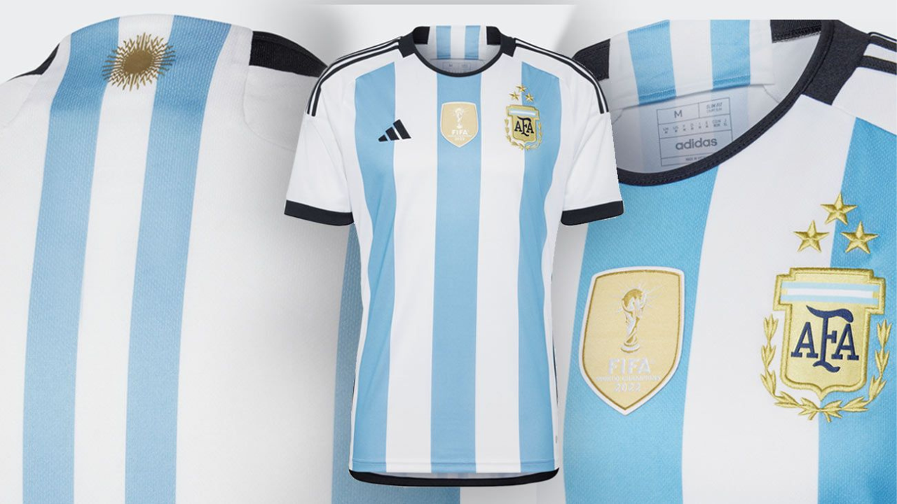 Así será la nueva camiseta de la selección argentina para la Copa