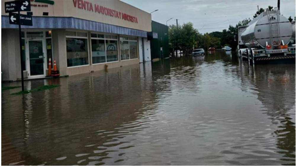 Emergencia en Gualeguay: llovieron más de 200 mm en pocas horas