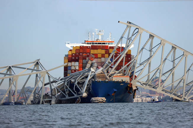 Un buque colapsó el puente de Baltimore
