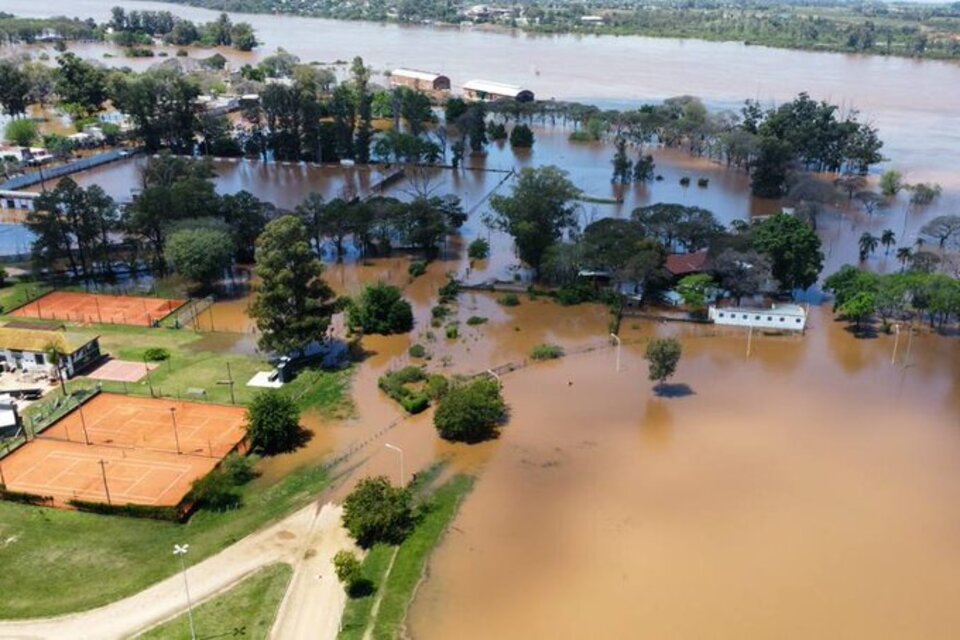 Preocupación: más de 500 evacuados en Concordia por la crecida del Río Uruguay